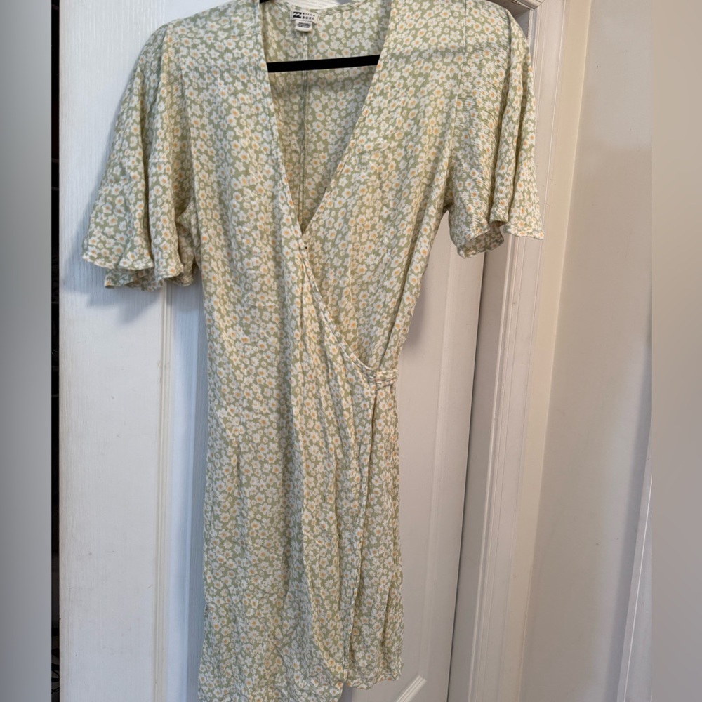 Billabong Floral Wrap Dress